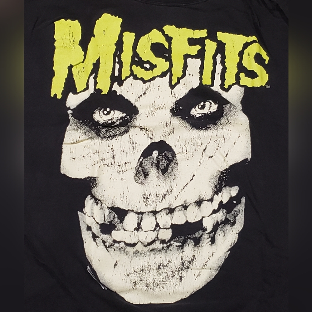 Vintage Misfits T shirt 90s band 1997 Crimson Fiend Skull Horror Punk XL Classic